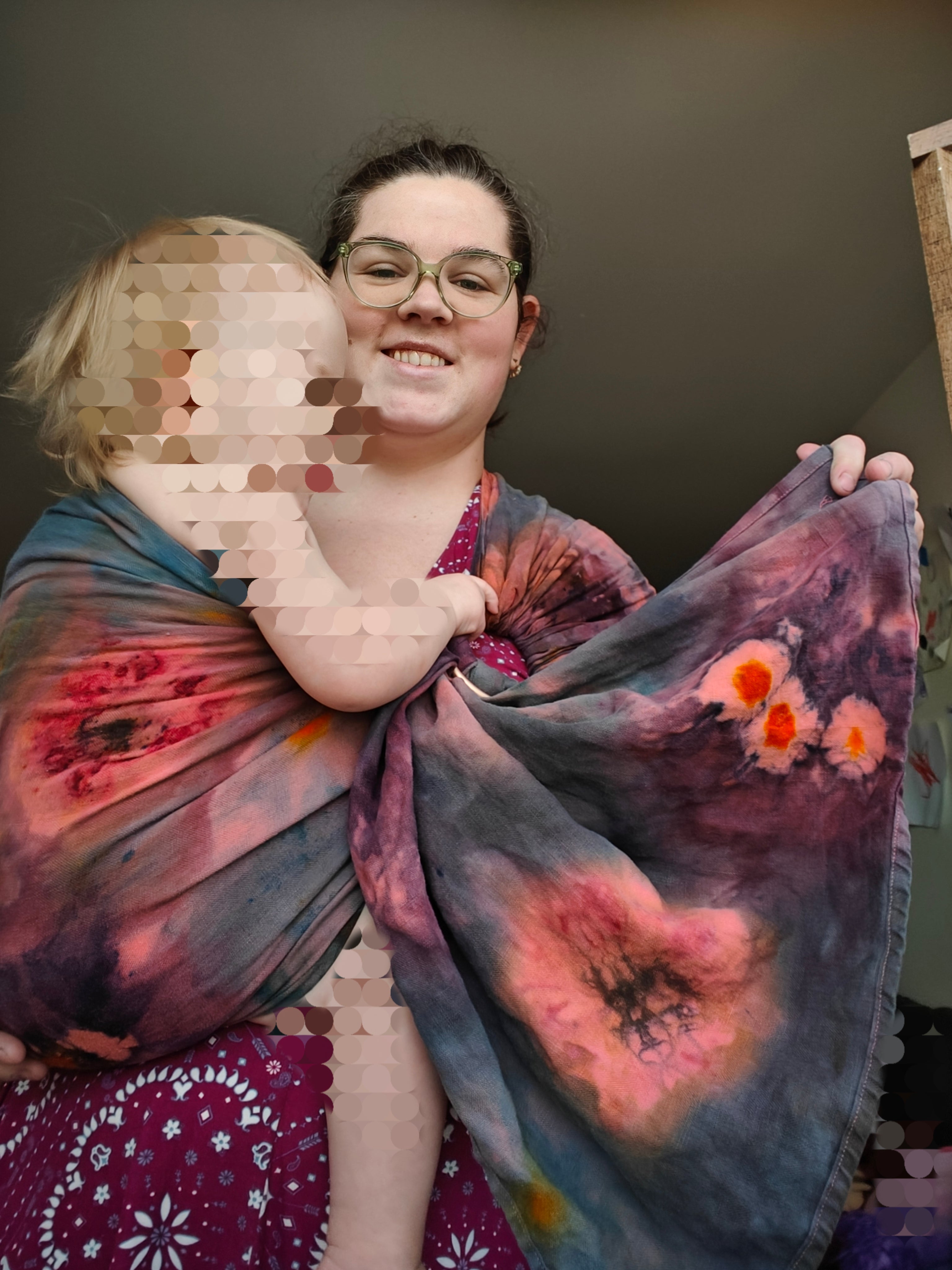 Custom Dyed Ring Sling or Carrier