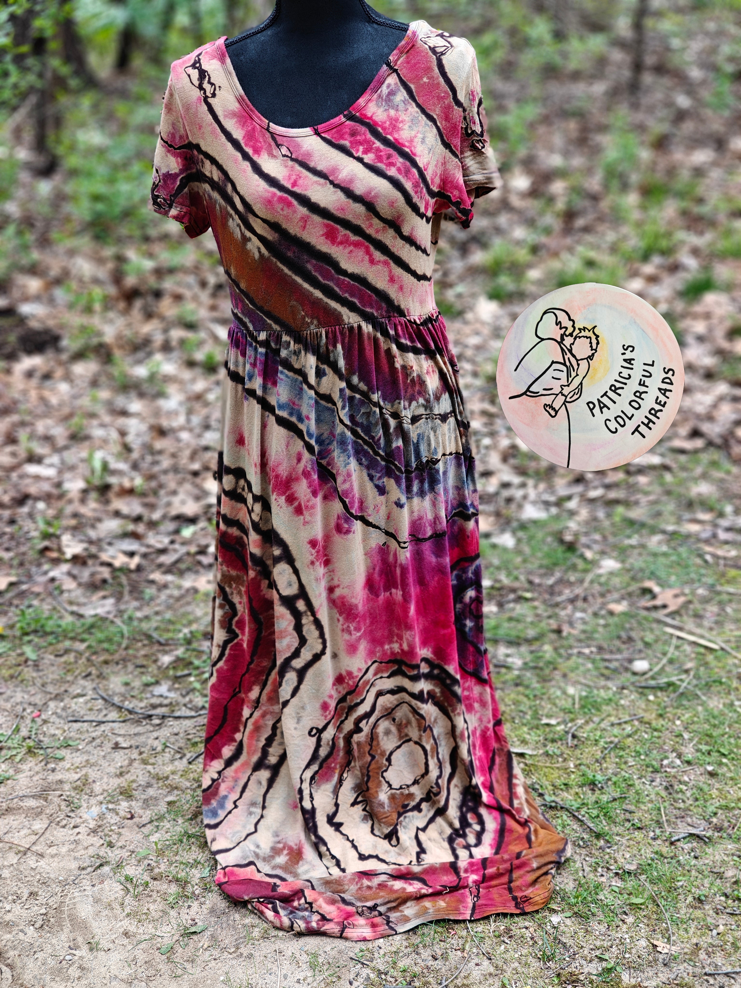 Multi Geode Dress
