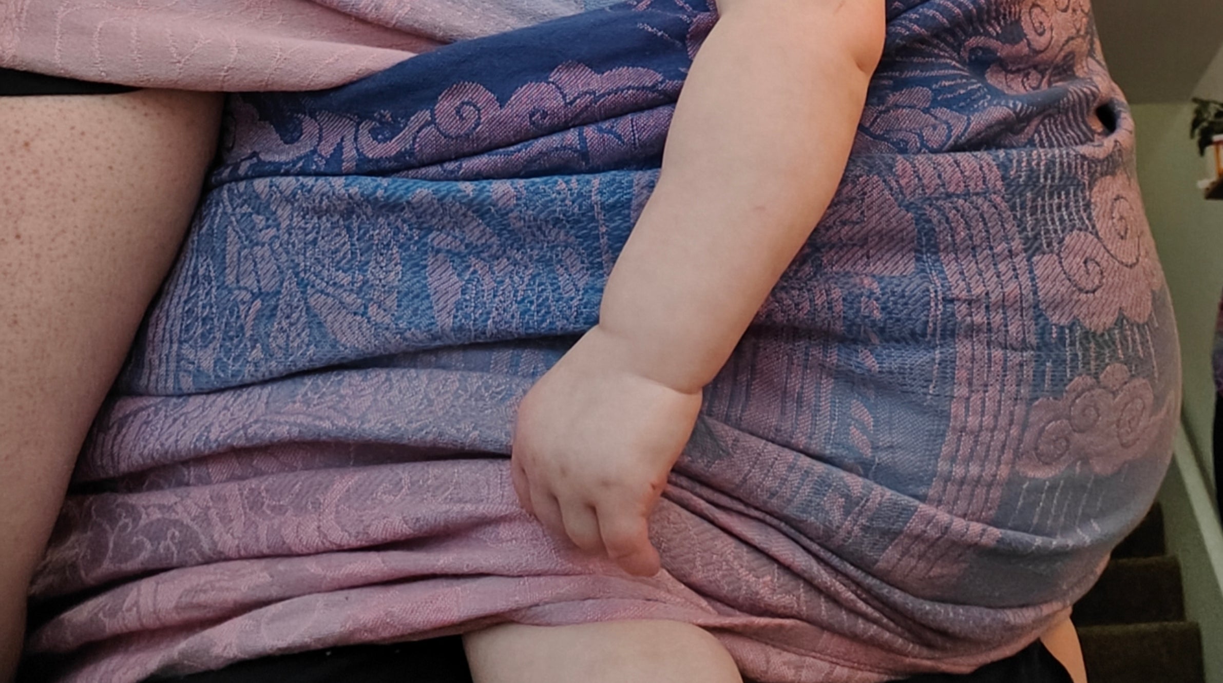 Custom Dyed Woven Wrap