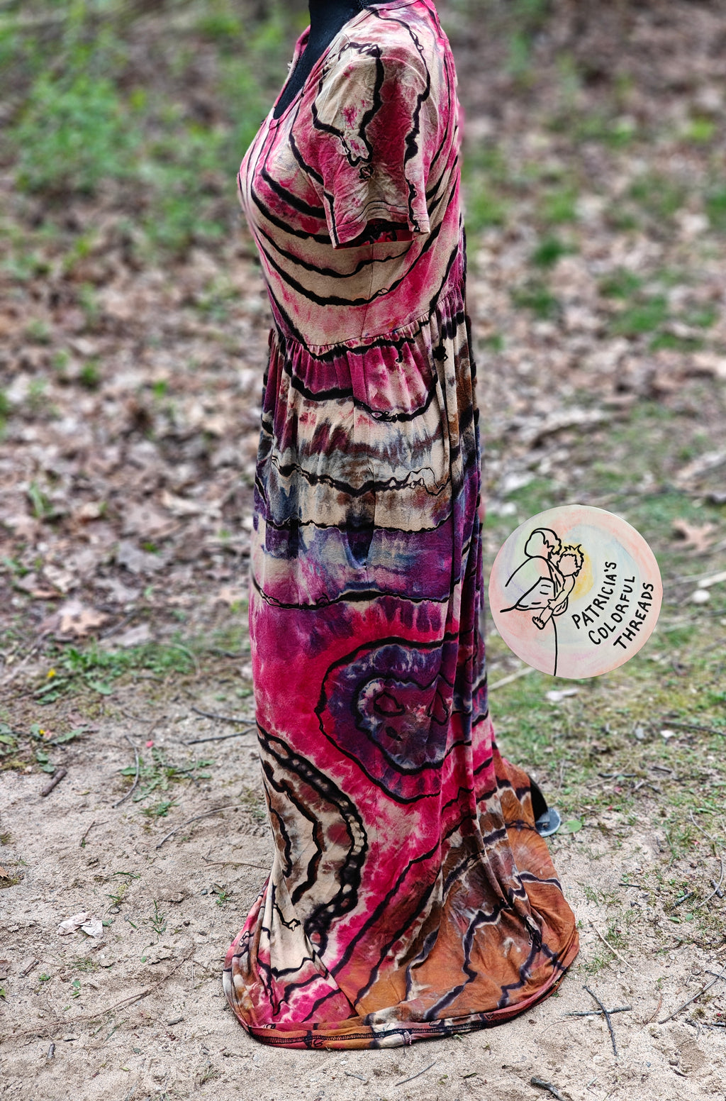 Multi Geode Dress