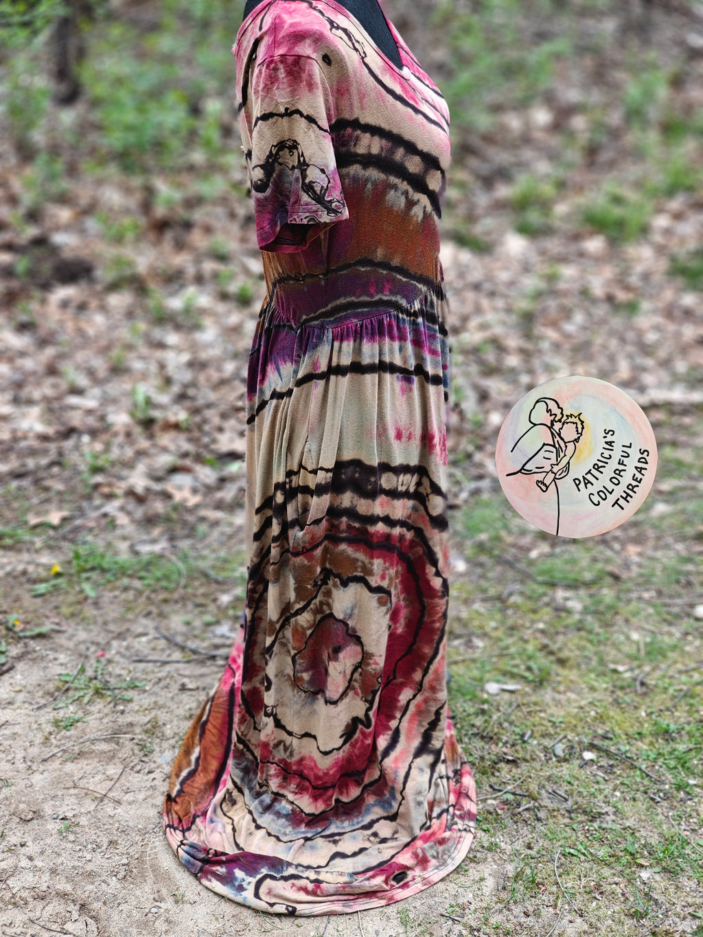 Multi Geode Dress