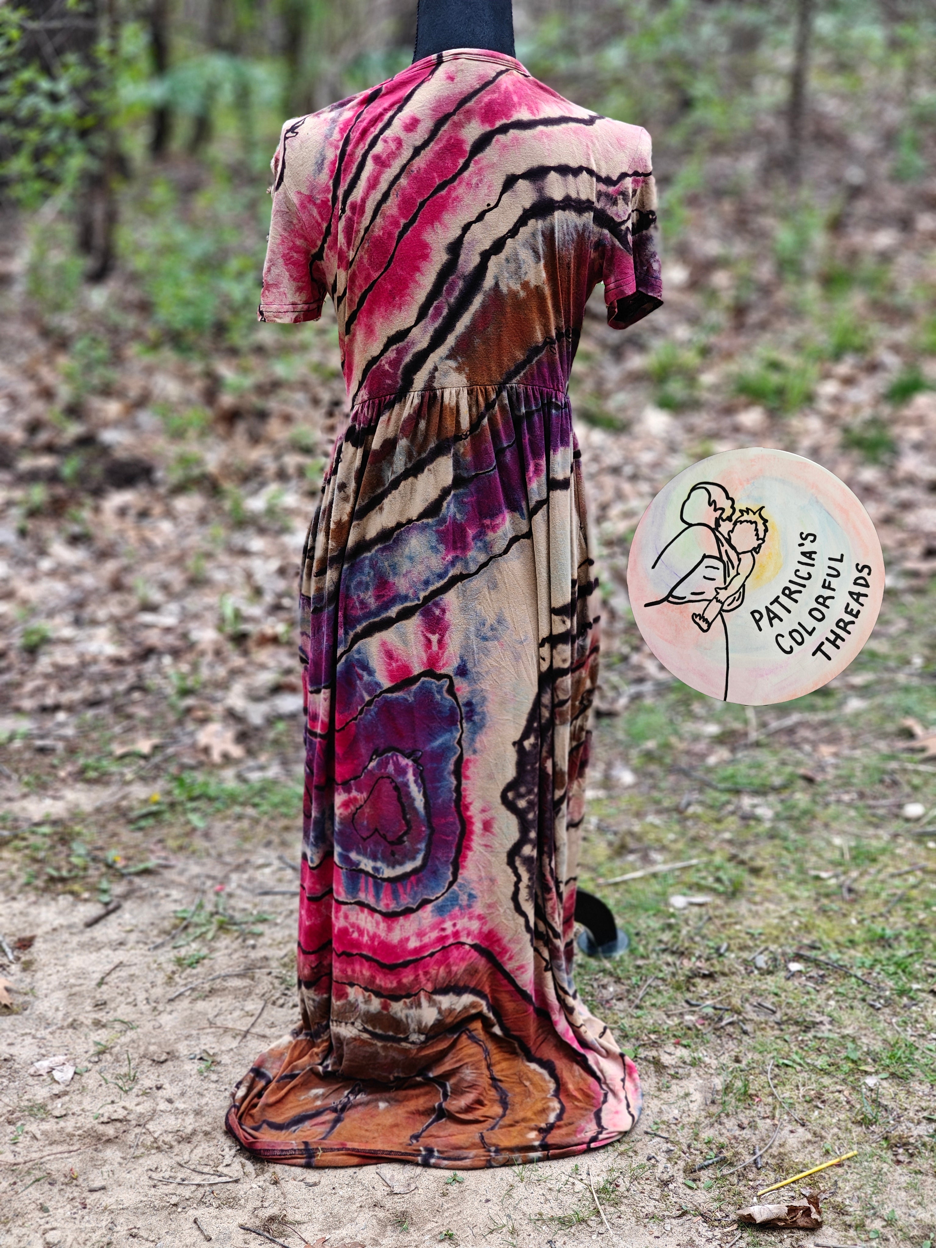 Multi Geode Dress